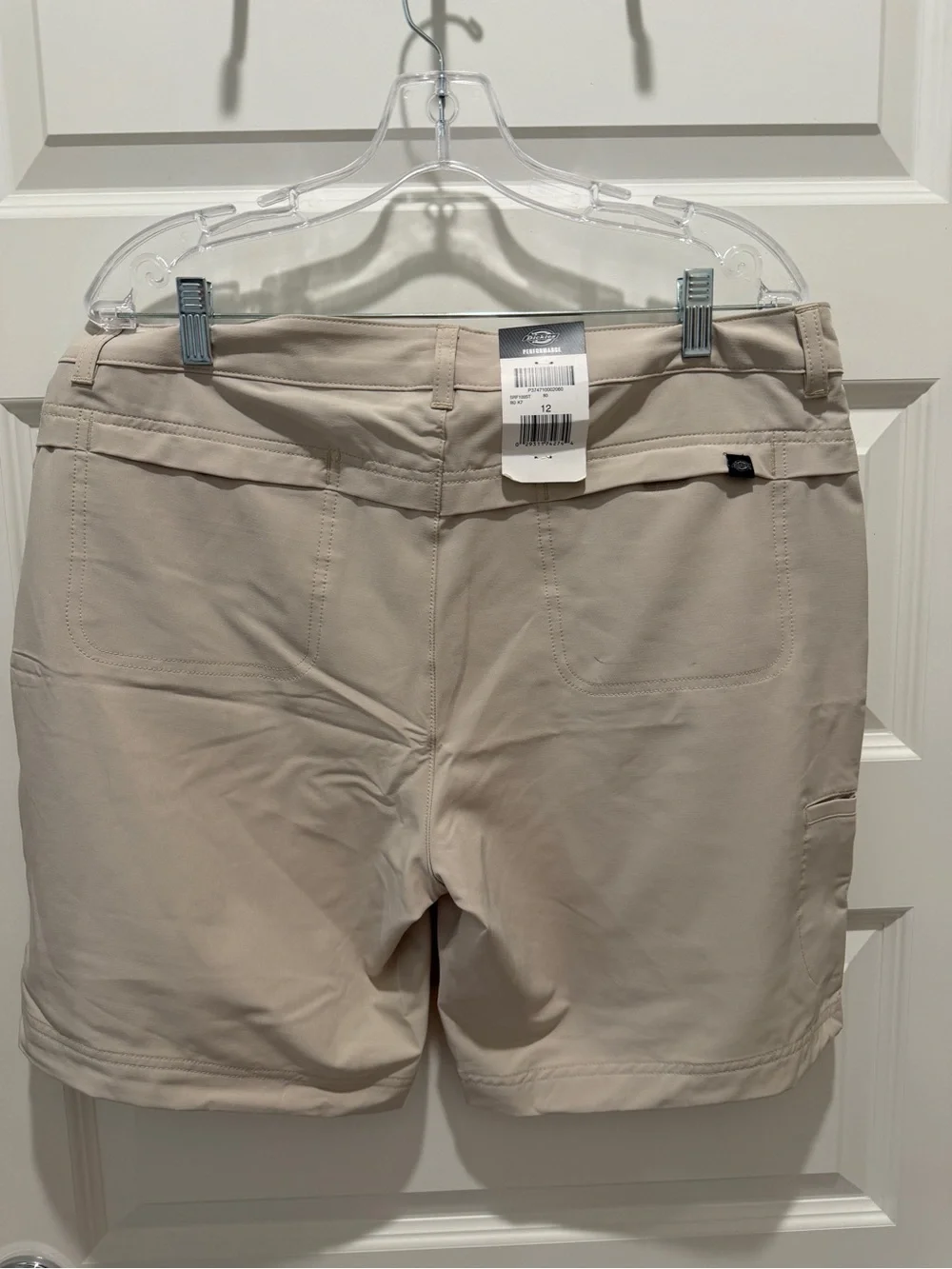 Women’s Dickies Performance Stretch Shorts - Light Beige
